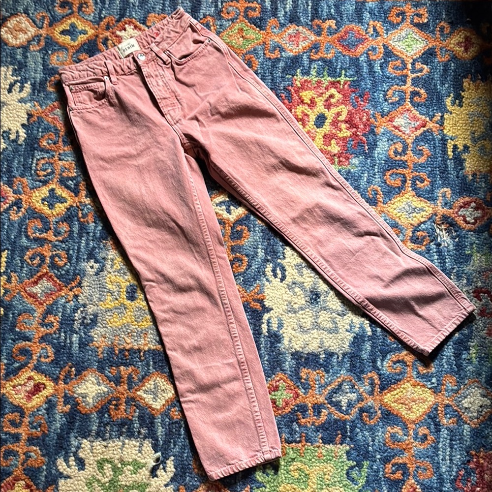Sezane Sexy Brut Jeans Pink 24